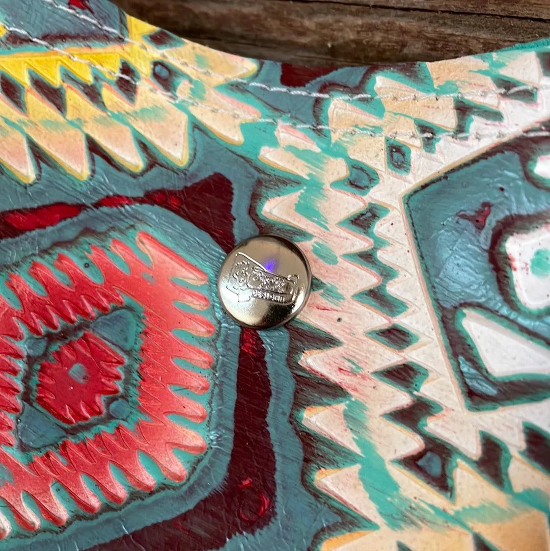 009 Trisha - Blank Slate w/ Rainbow Aztec