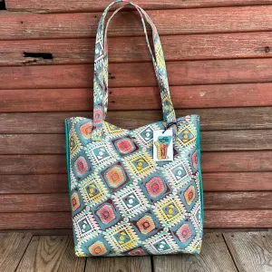 009 Trisha - Blank Slate w/ Rainbow Aztec