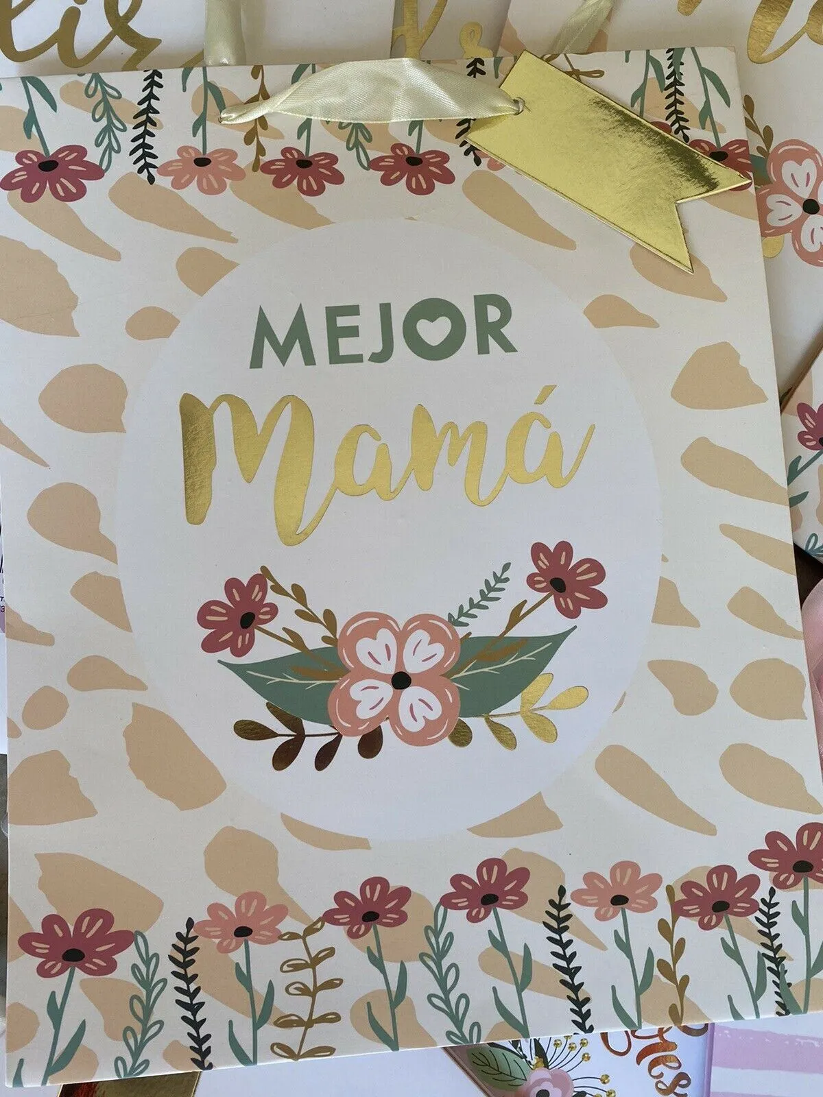(100) Mother's Day Gift Bags & Wine Bottle Spanish Assorted Bulk Lot Feliz Madre