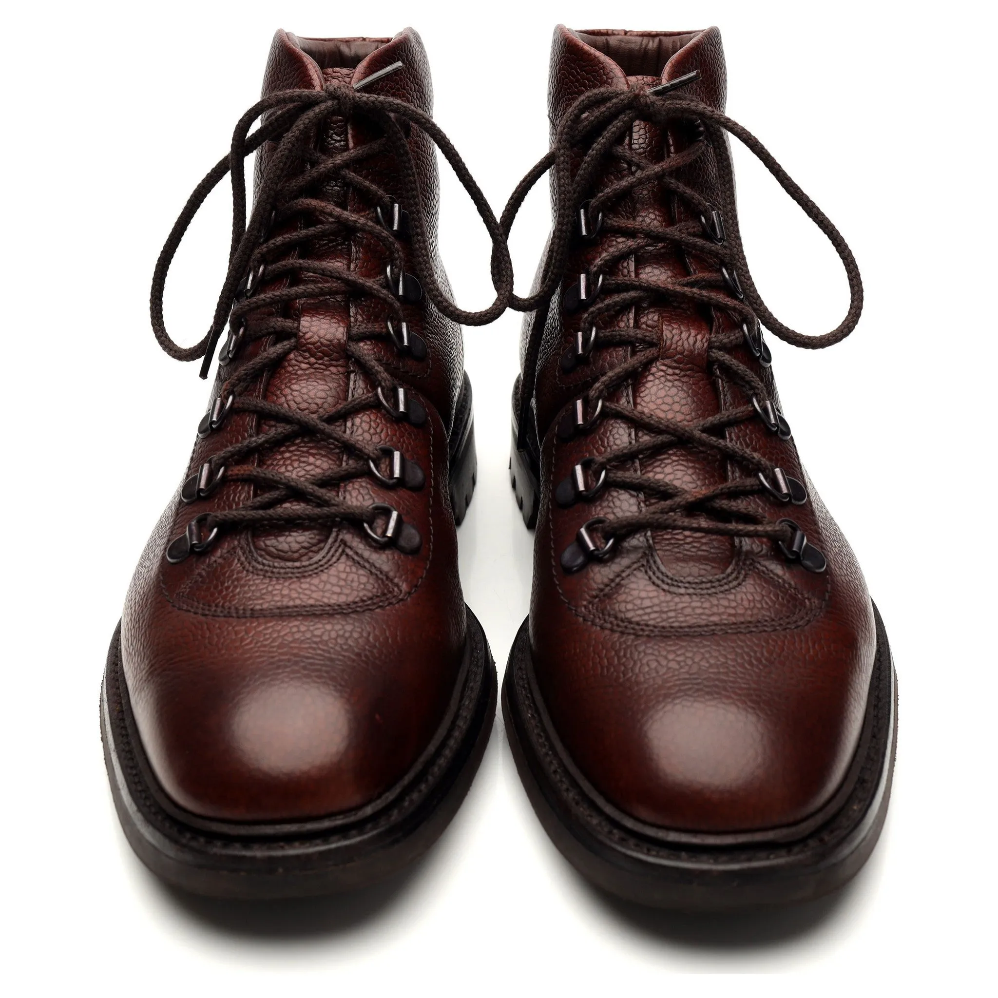 1880 'Hiker' Oxblood Grain Leather Boot UK 8.5 F