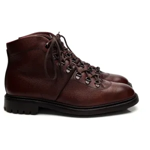 1880 'Hiker' Oxblood Grain Leather Boot UK 8.5 F