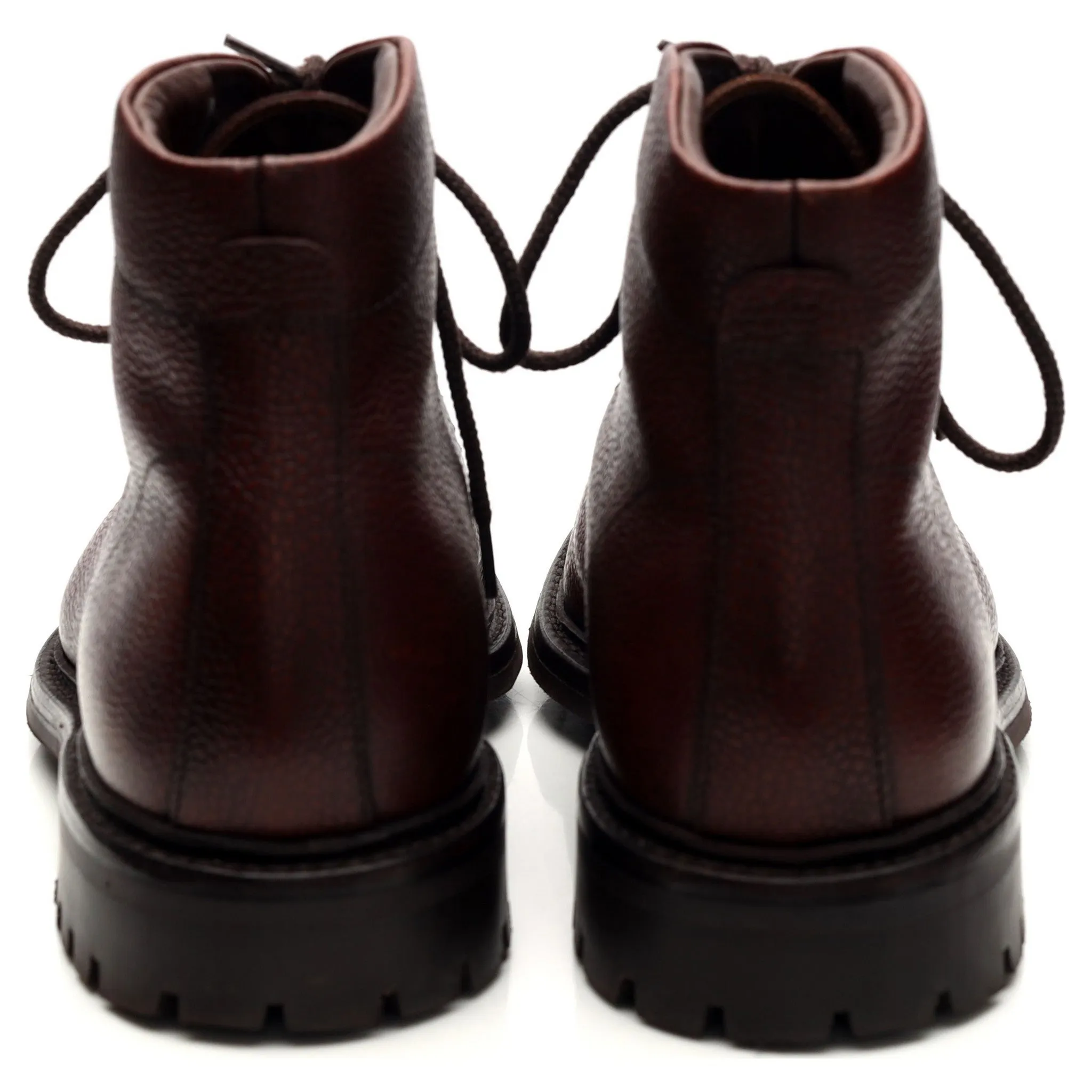 1880 'Hiker' Oxblood Grain Leather Boot UK 8.5 F