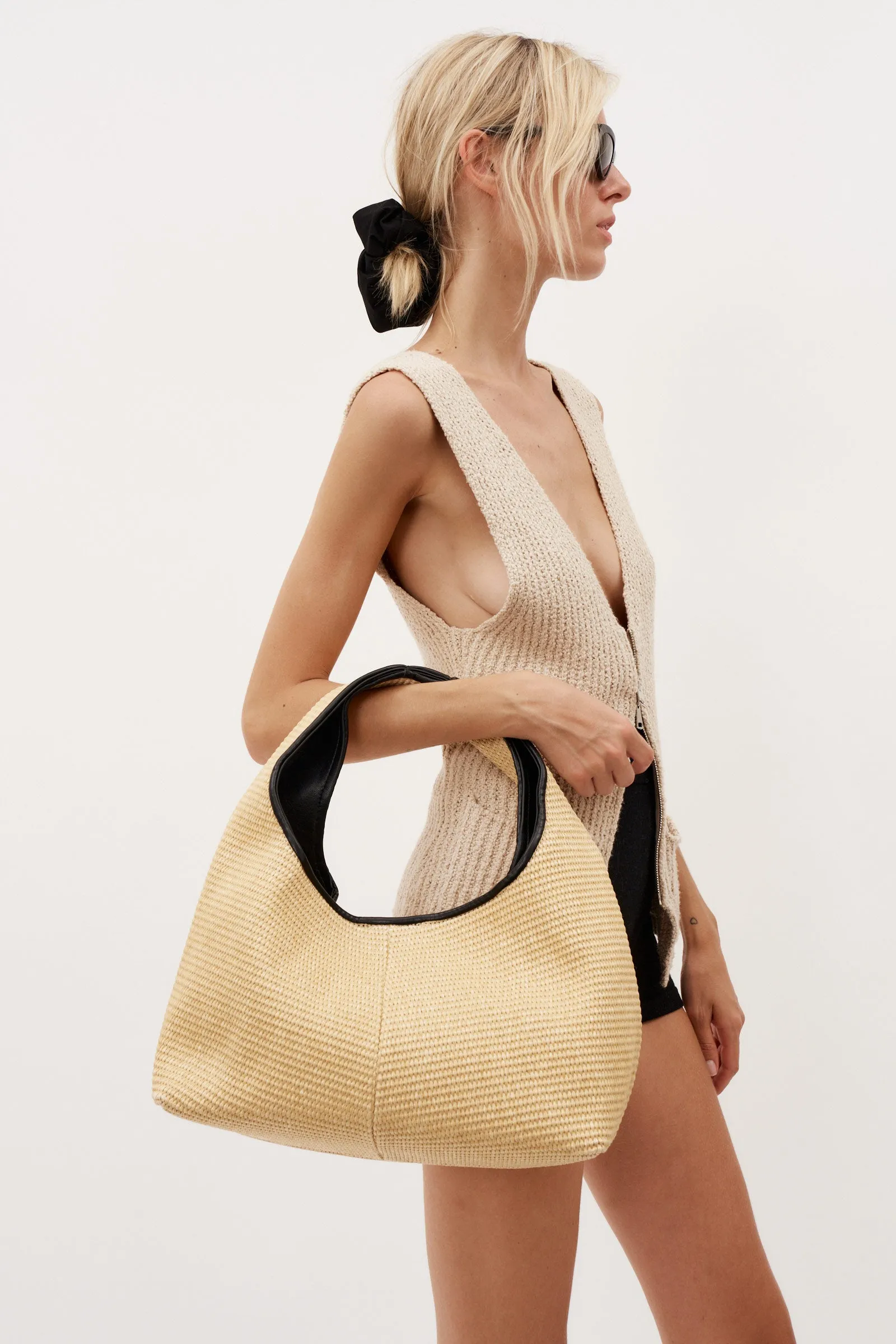 26.26 Blake Raffia Shoulder Bag
