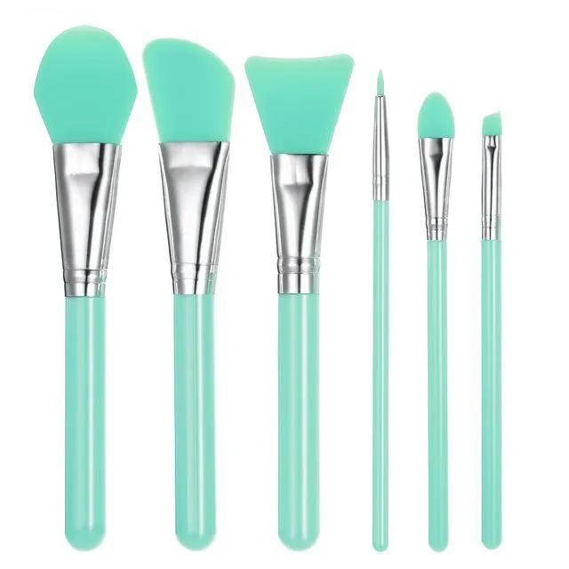 6Pcs/set Professional Silicone Makeup Brush