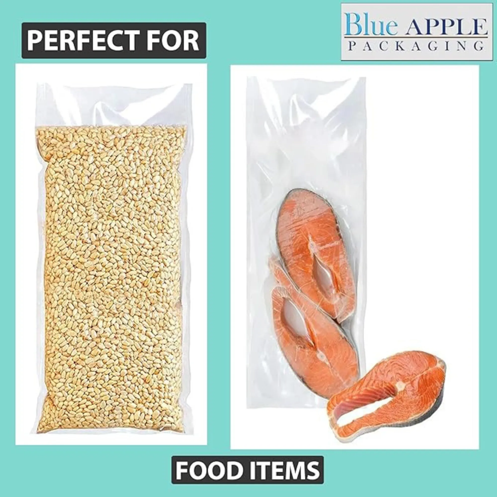 7X9 inches Vacuum Pouches Laminated 3 Mil Poly-Nylon (PN)