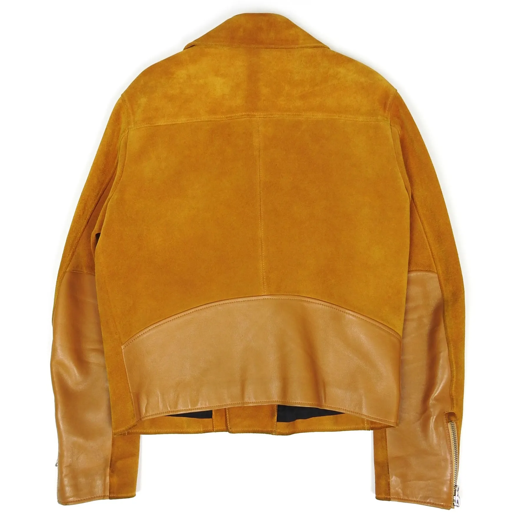 Acne Studios Axl Suede Biker PSS18 Jacket Size 48