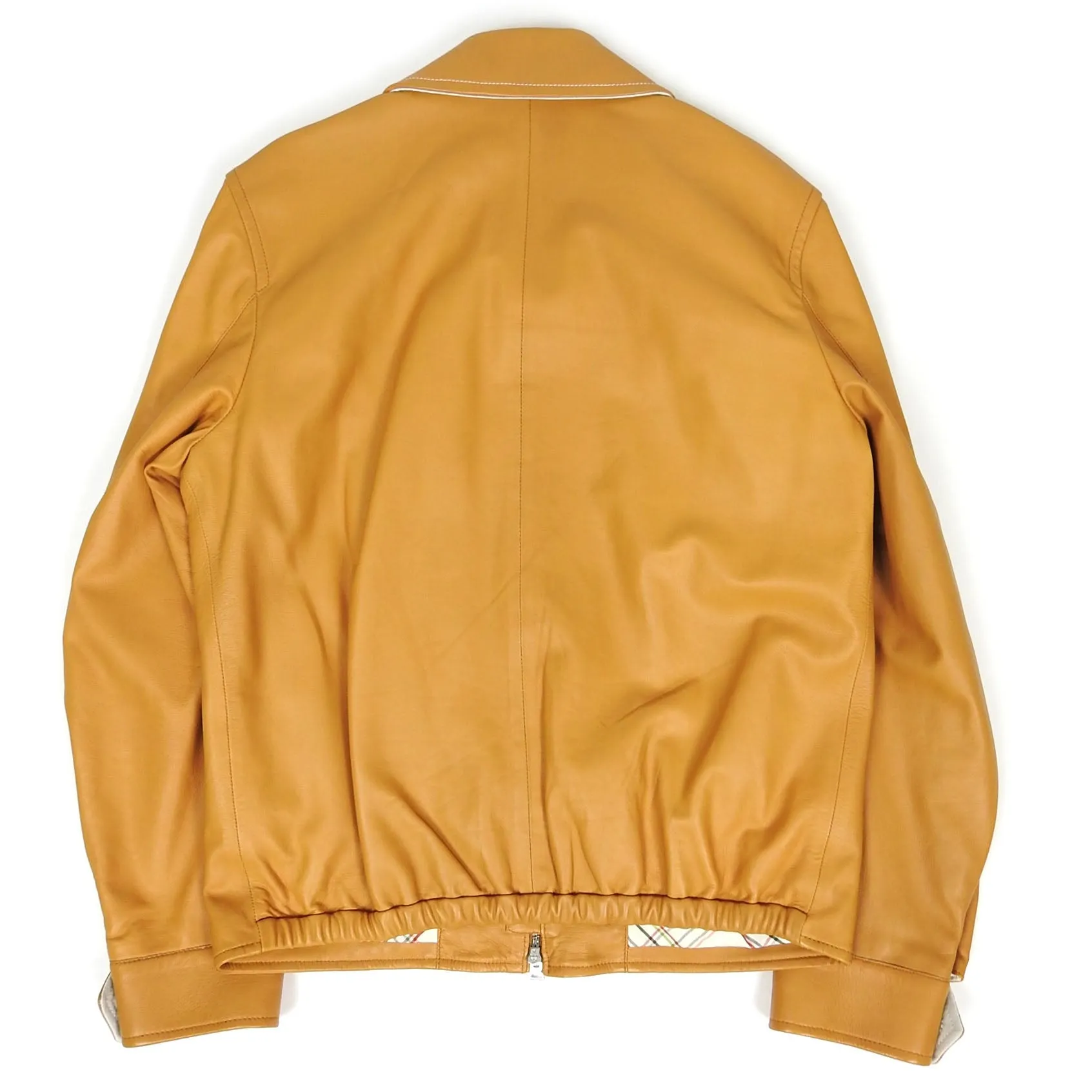 Acne Studios Livor PSS18 Leather Jacket Size 48