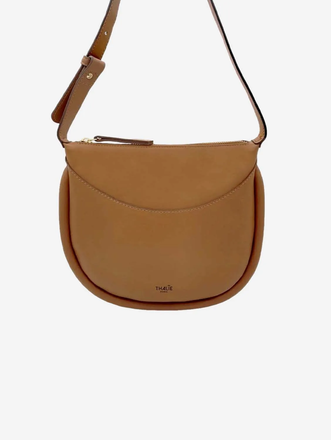 Adele Desserto® Cactus Leather Vegan Shoulder Bag | Brown