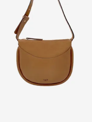 Adele Desserto® Cactus Leather Vegan Shoulder Bag | Brown