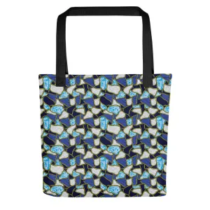 African Wax Tote bag