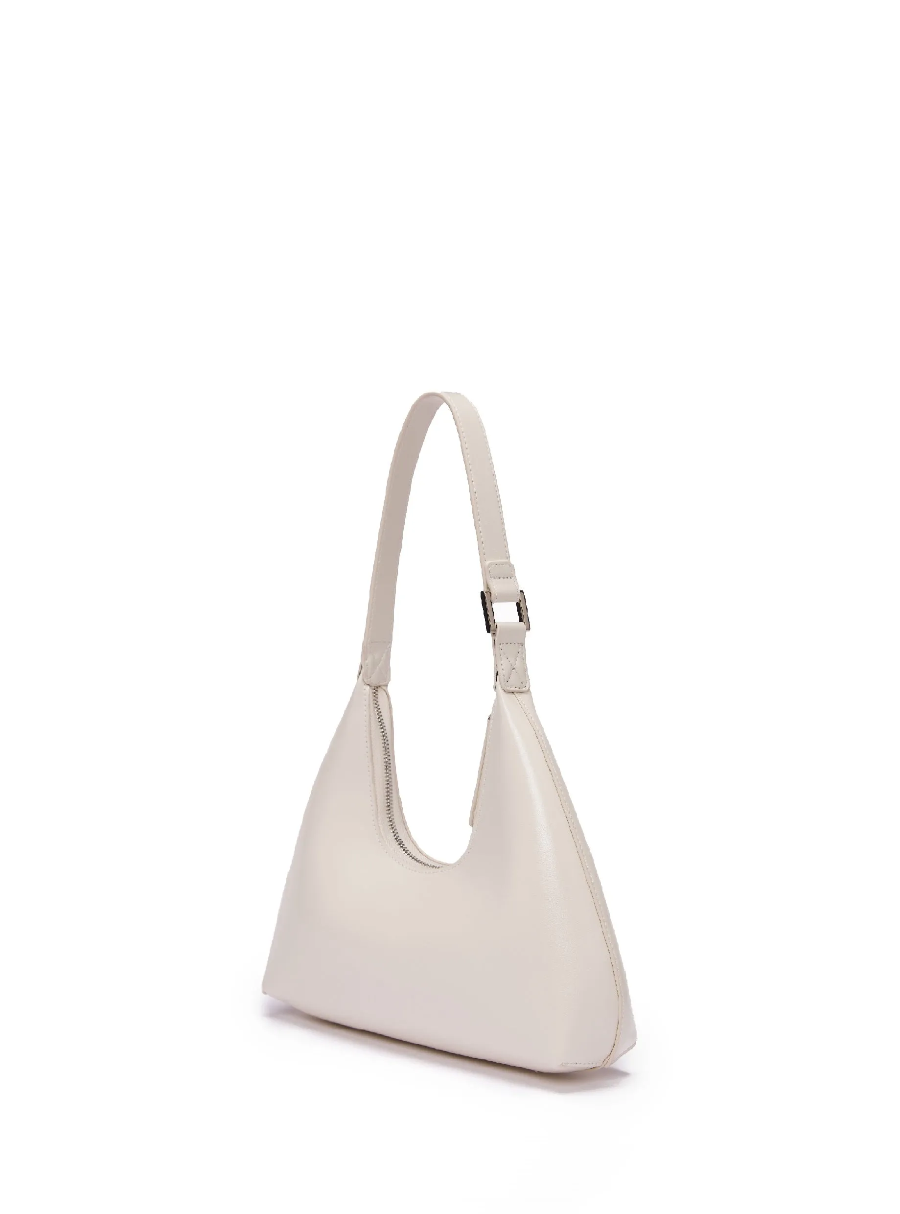 Alexia Bag in Smooth Leather, Beige