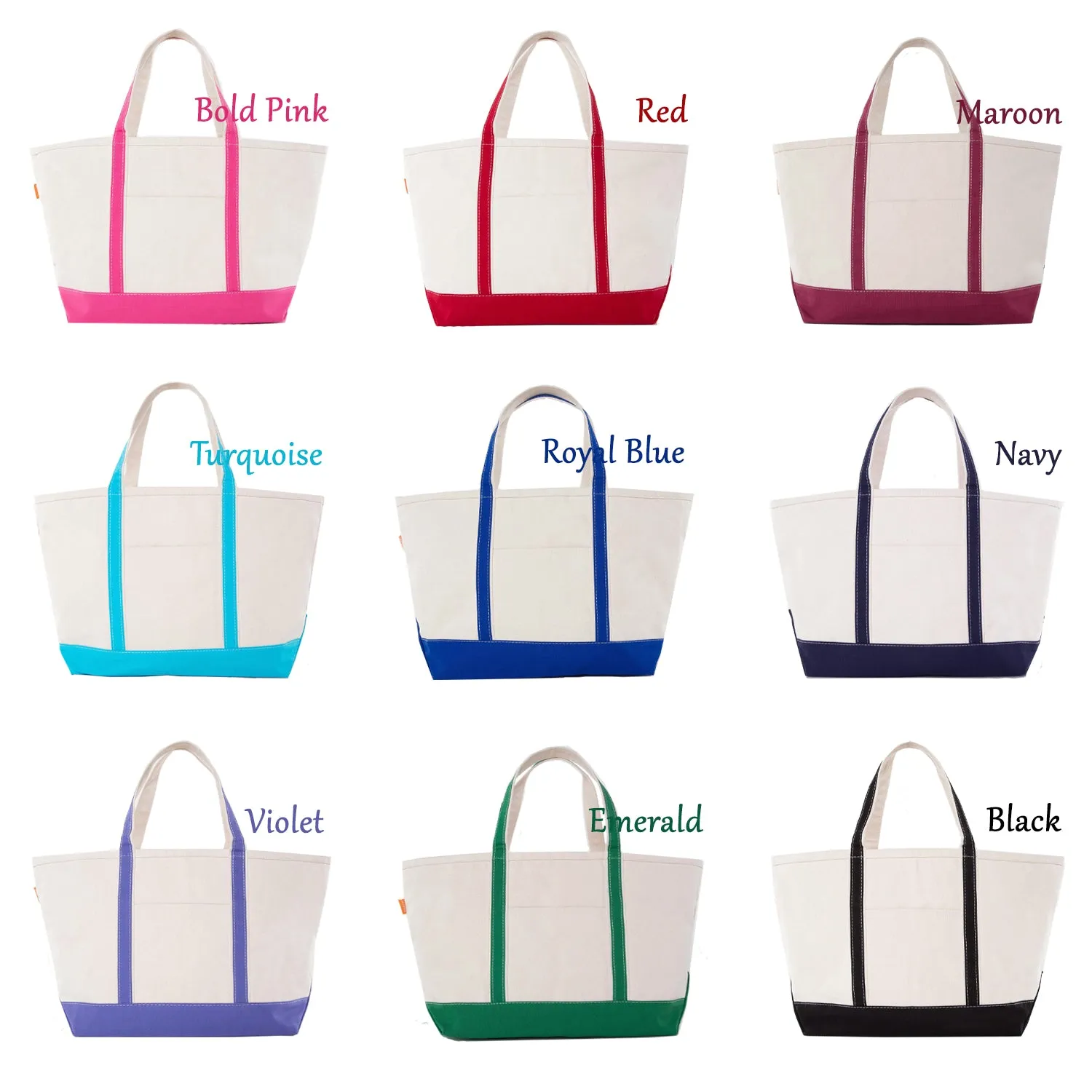 Alpha Xi Delta Large Canvas Tote Bag