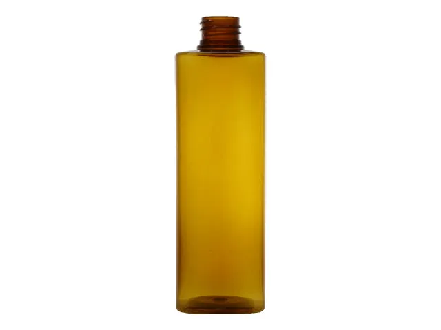 Amber PET Plastic Bottle With Dispensing Cap For Lotion, Shampoo & More - 500ML - Best Price In Canada & USA