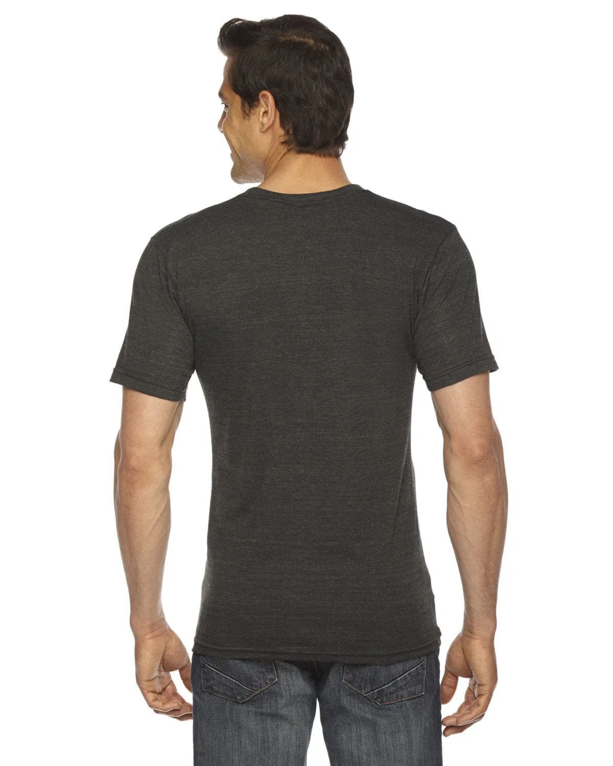 American Apparel Unisex Triblend Short Sleeve V-Neck