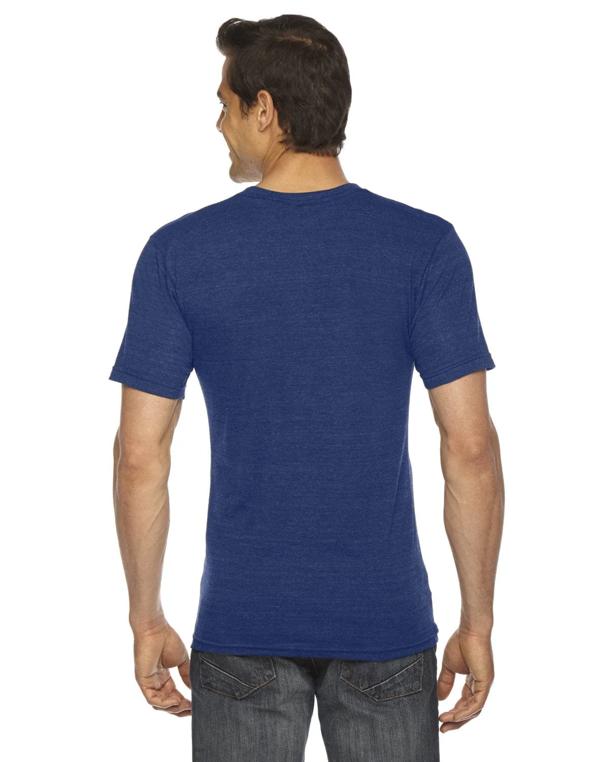 American Apparel Unisex Triblend Short Sleeve V-Neck