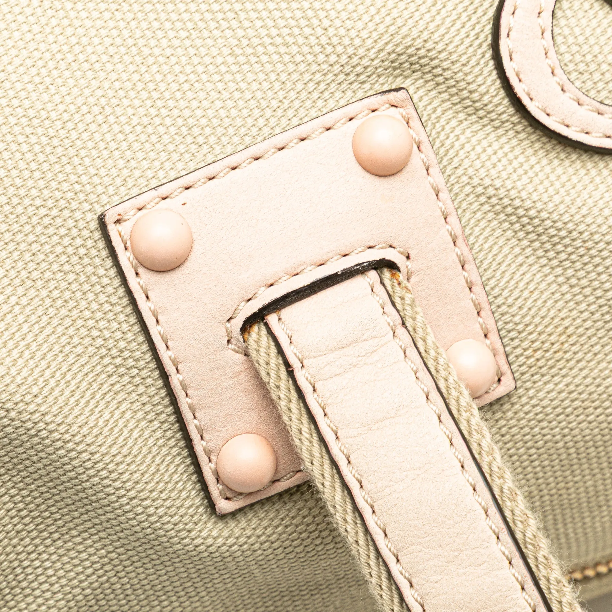 Anagram Canvas Shoulder Bag