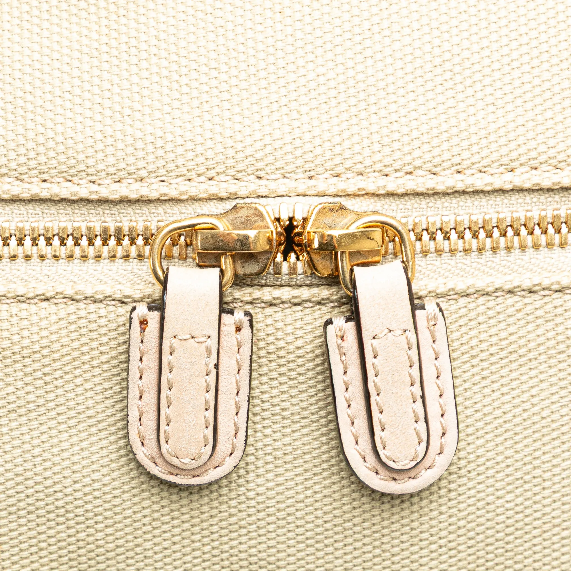 Anagram Canvas Shoulder Bag