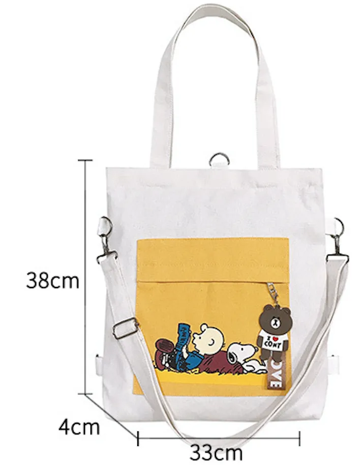 Anime Cartoon Characters Tote Bag