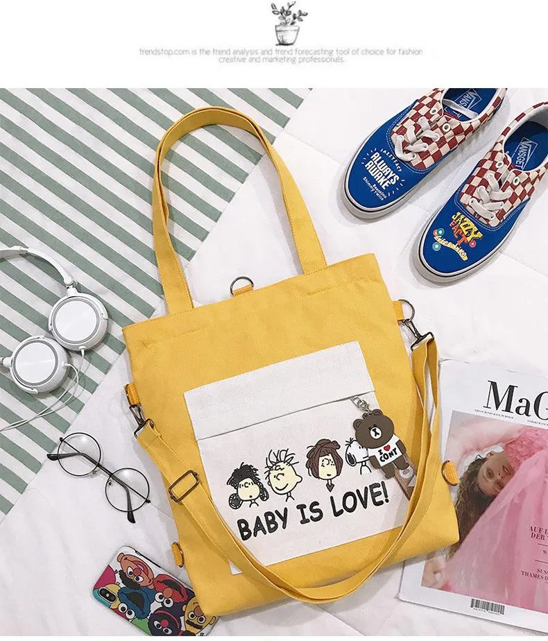 Anime Cartoon Characters Tote Bag