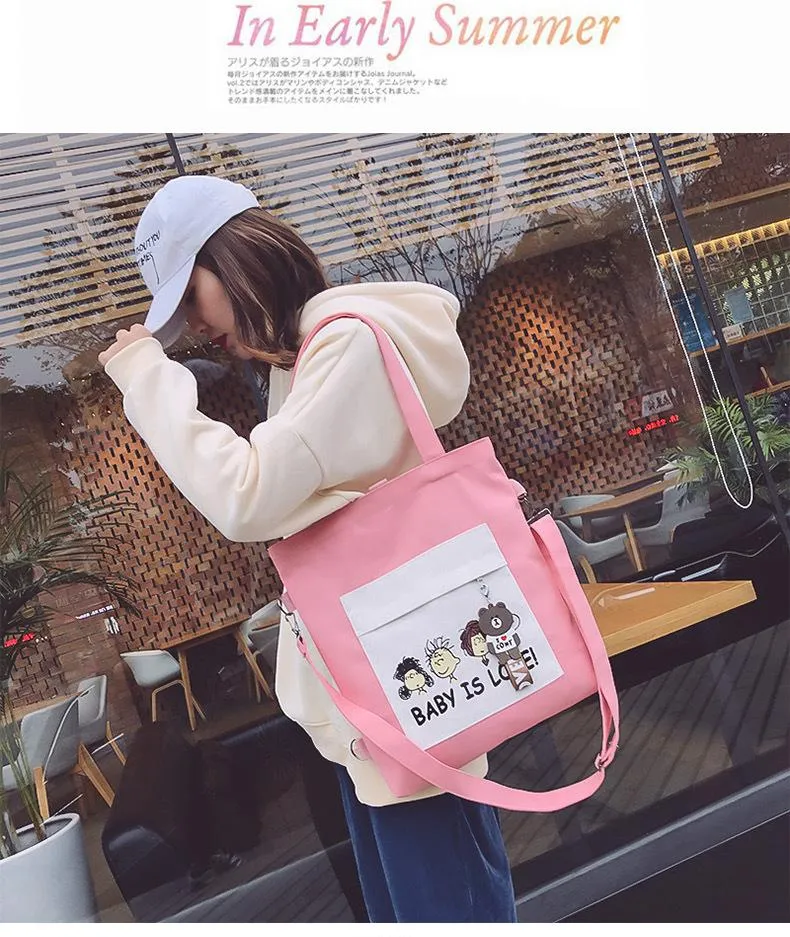 Anime Cartoon Characters Tote Bag