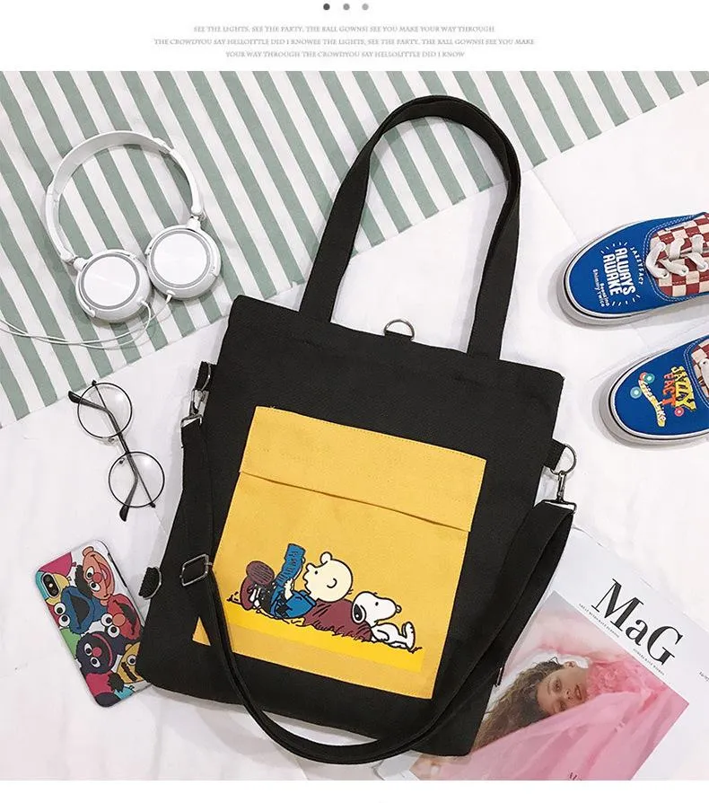 Anime Cartoon Characters Tote Bag