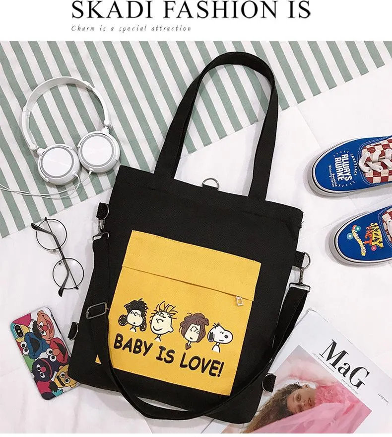 Anime Cartoon Characters Tote Bag