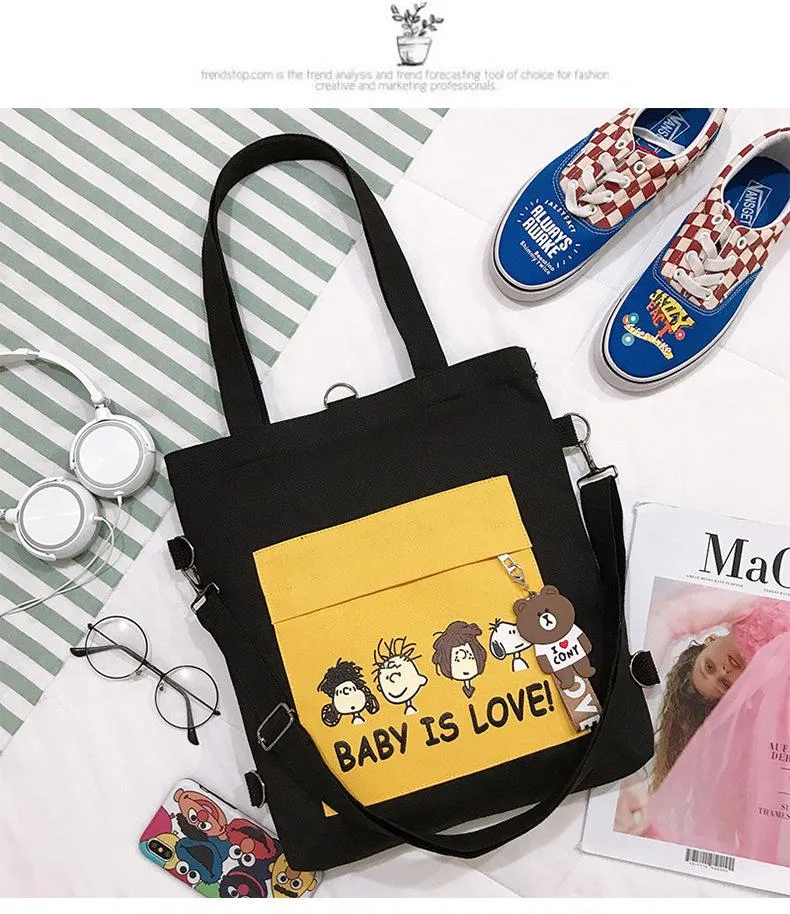 Anime Cartoon Characters Tote Bag