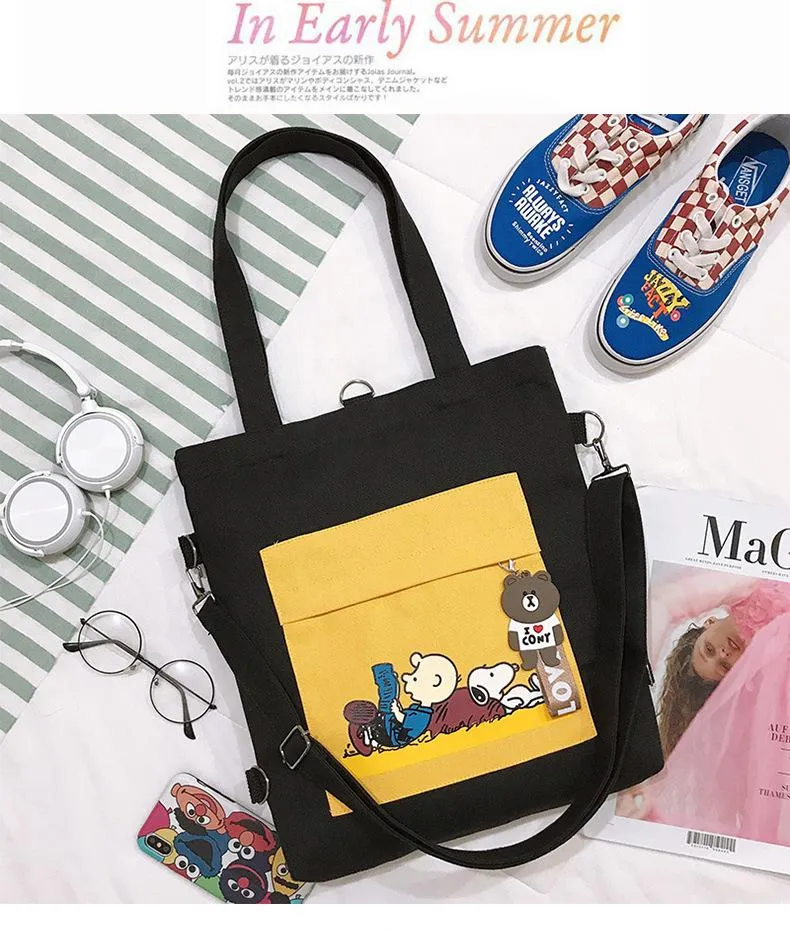 Anime Cartoon Characters Tote Bag