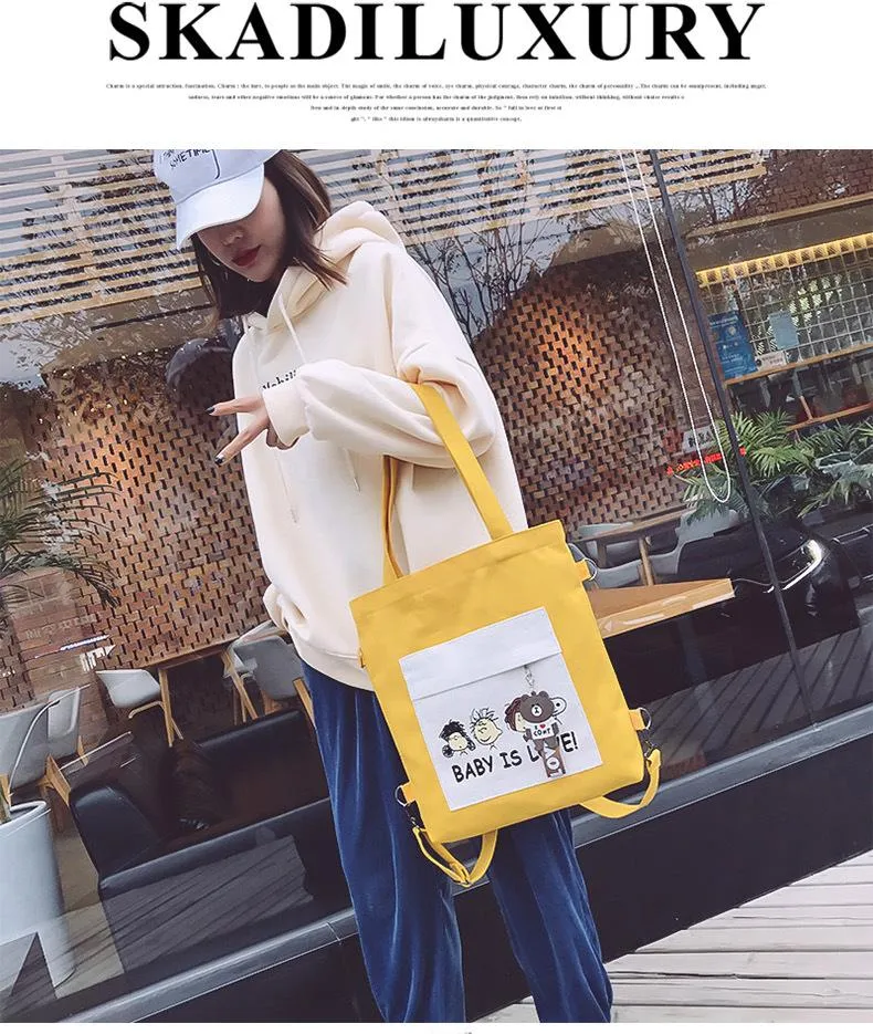 Anime Cartoon Characters Tote Bag