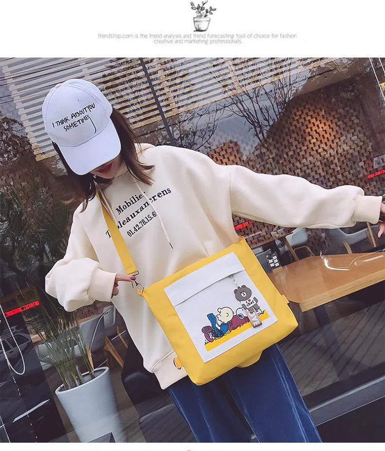 Anime Cartoon Characters Tote Bag