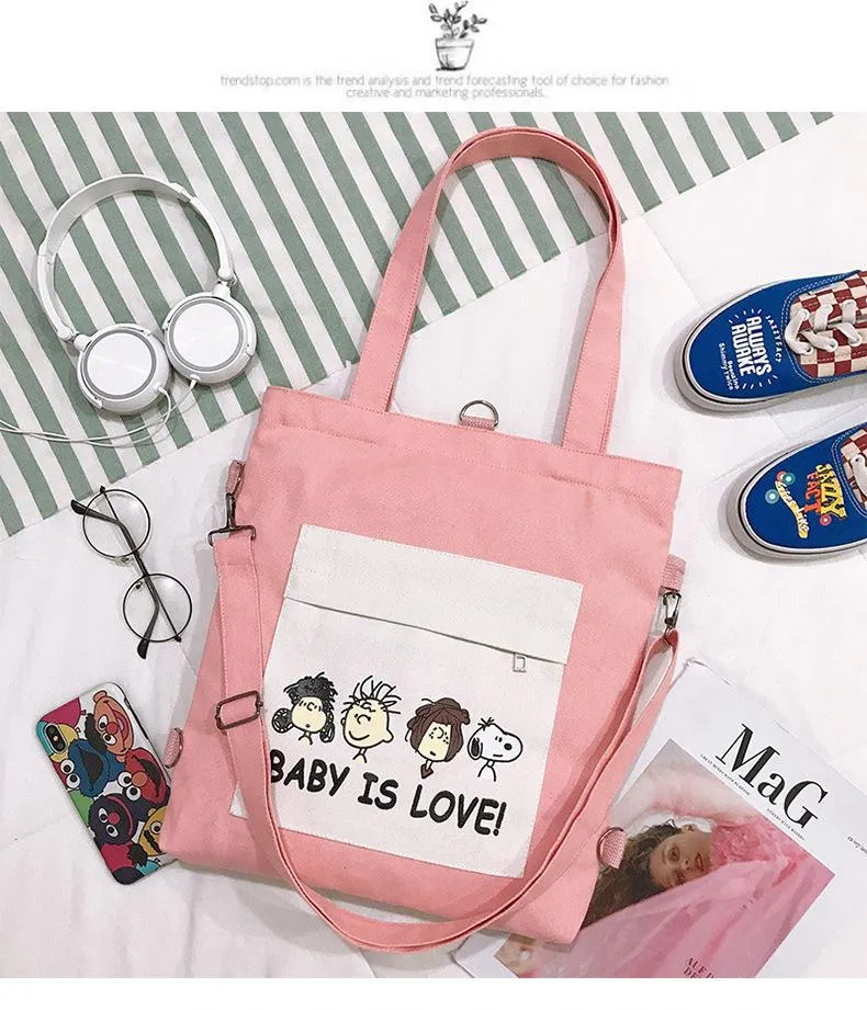 Anime Cartoon Characters Tote Bag