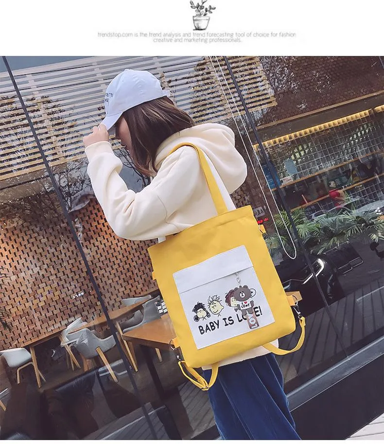 Anime Cartoon Characters Tote Bag