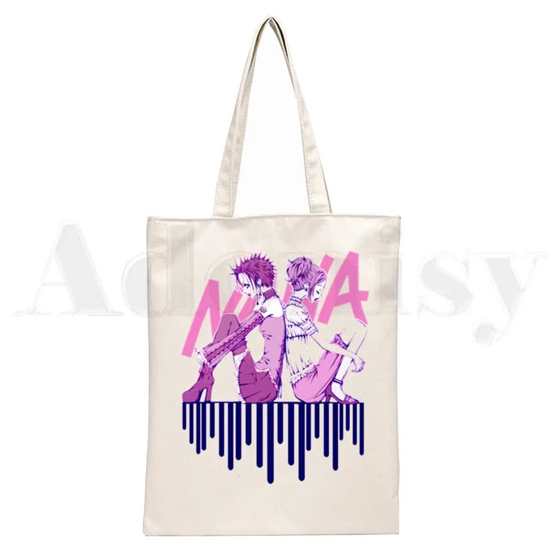 Anime Style Japanese Nana Canvas Tote Bags