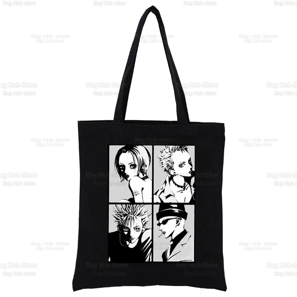 Anime Style Japanese Nana Canvas Tote Bags