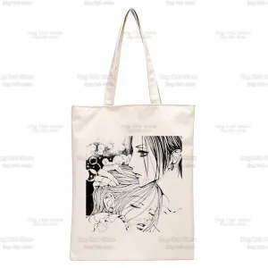 Anime Style Japanese Nana Canvas Tote Bags