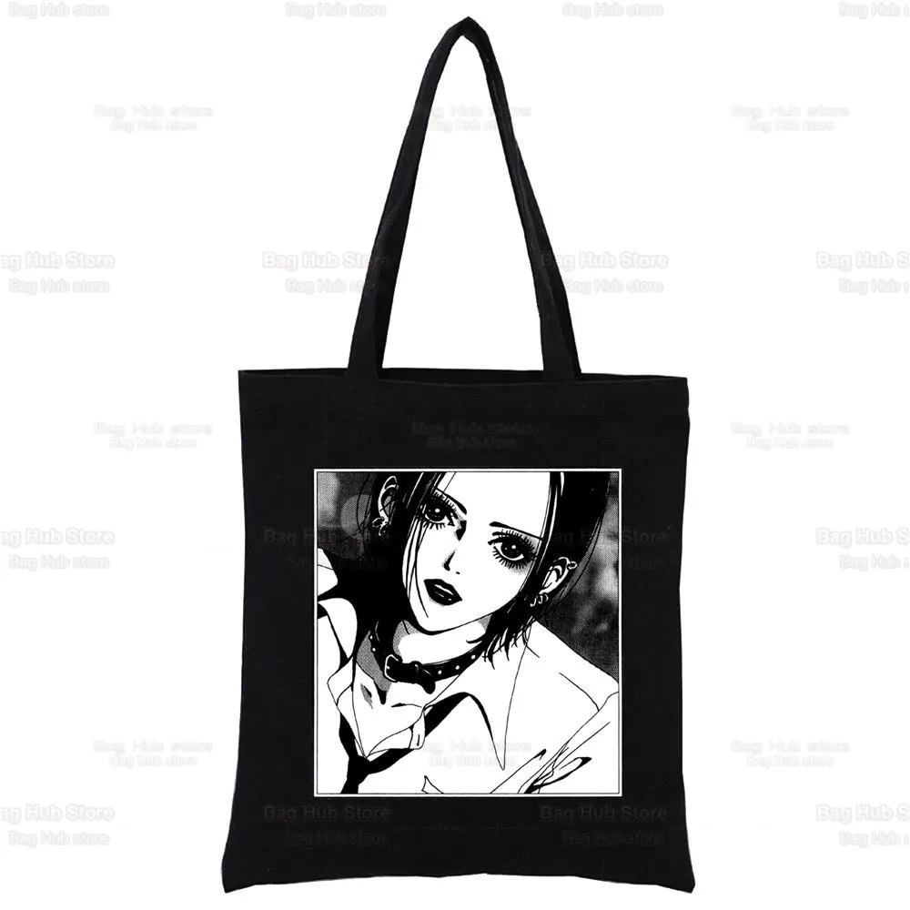 Anime Style Japanese Nana Canvas Tote Bags