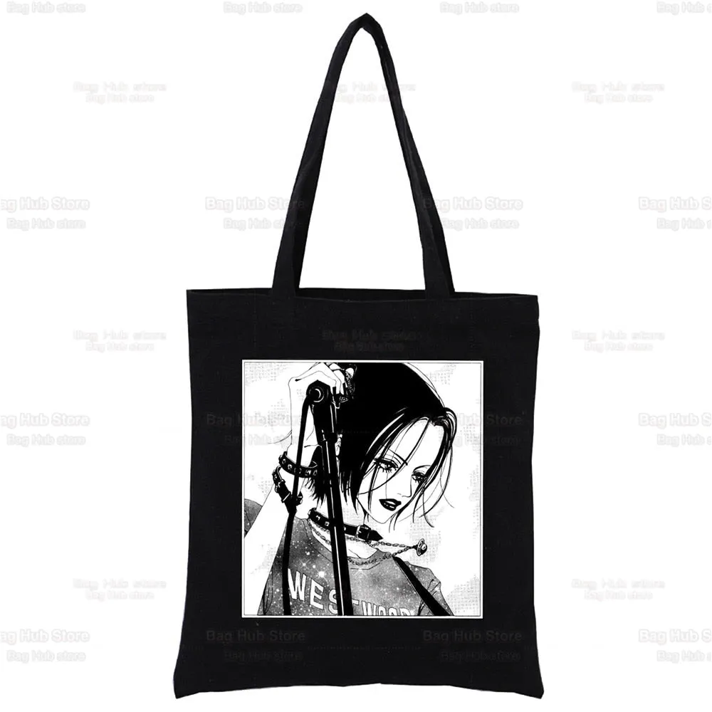 Anime Style Japanese Nana Canvas Tote Bags
