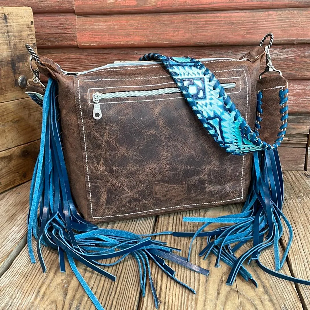 Annie - Grey Brindle w/ Glacier Park Aztec