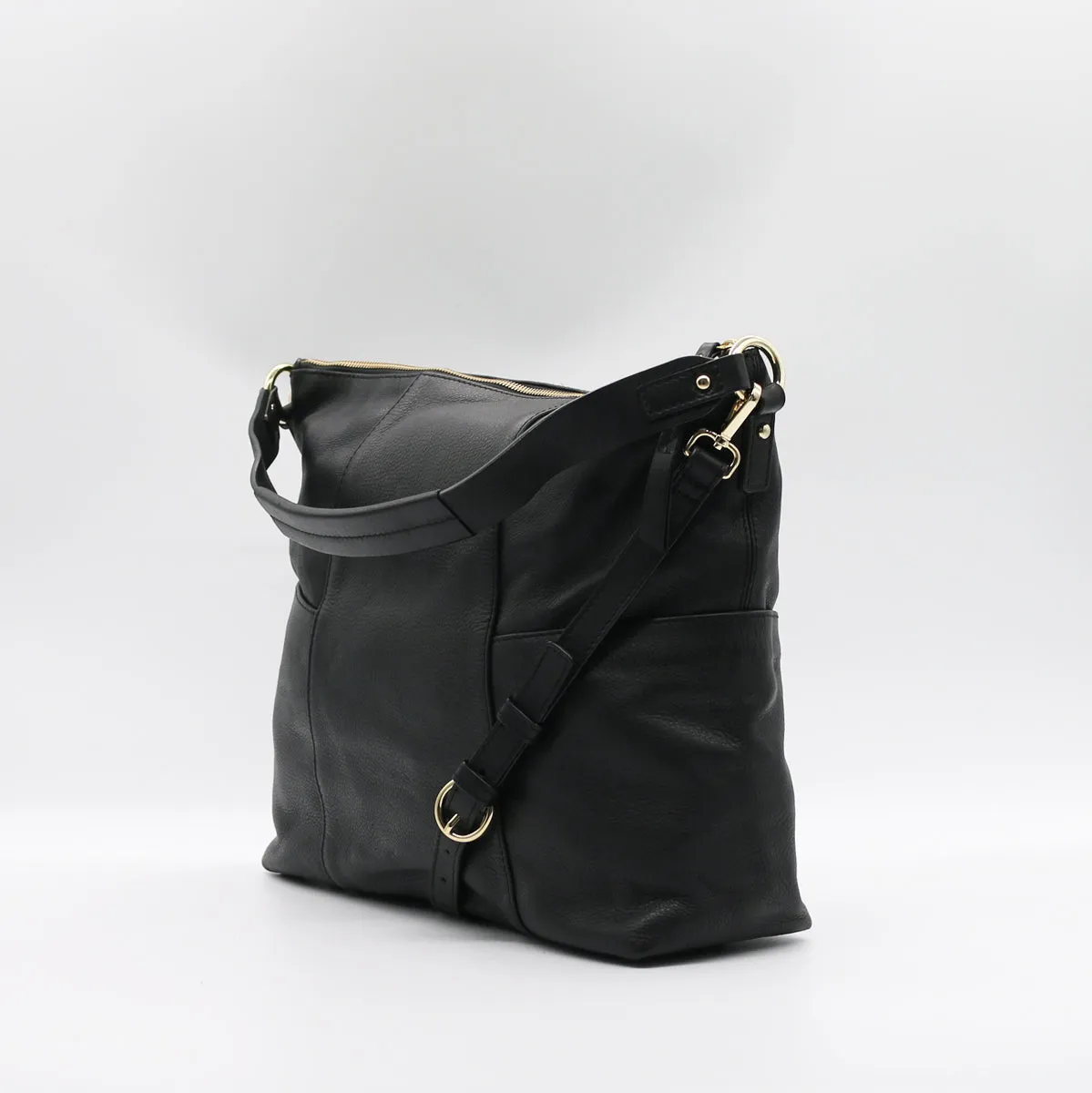 Ash Side Pocket Hobo