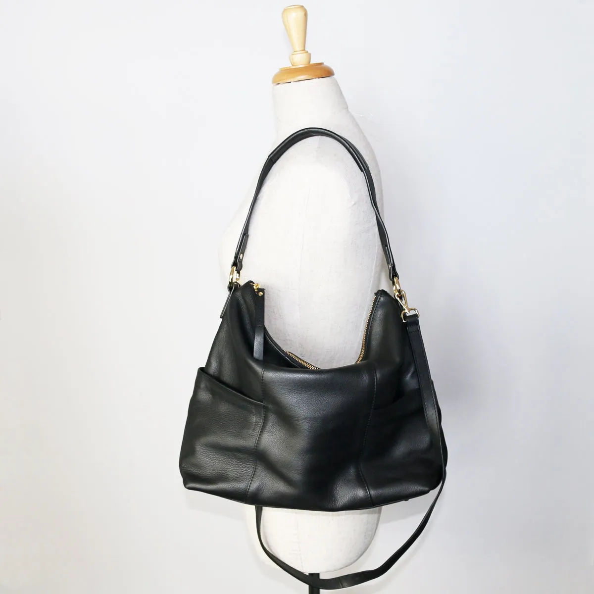 Ash Side Pocket Hobo