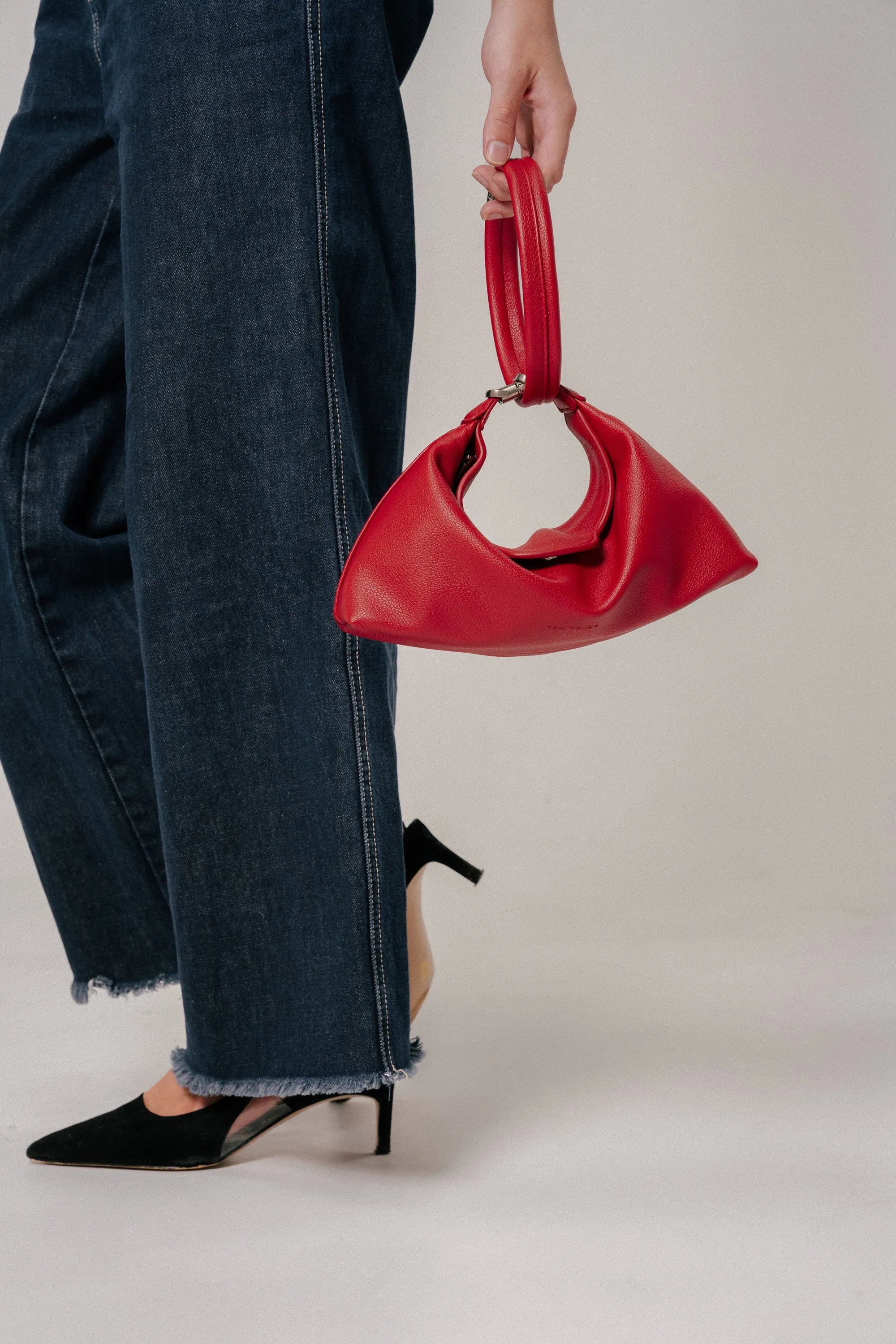 Aurelia Hobo Bag Cherry Plum Red