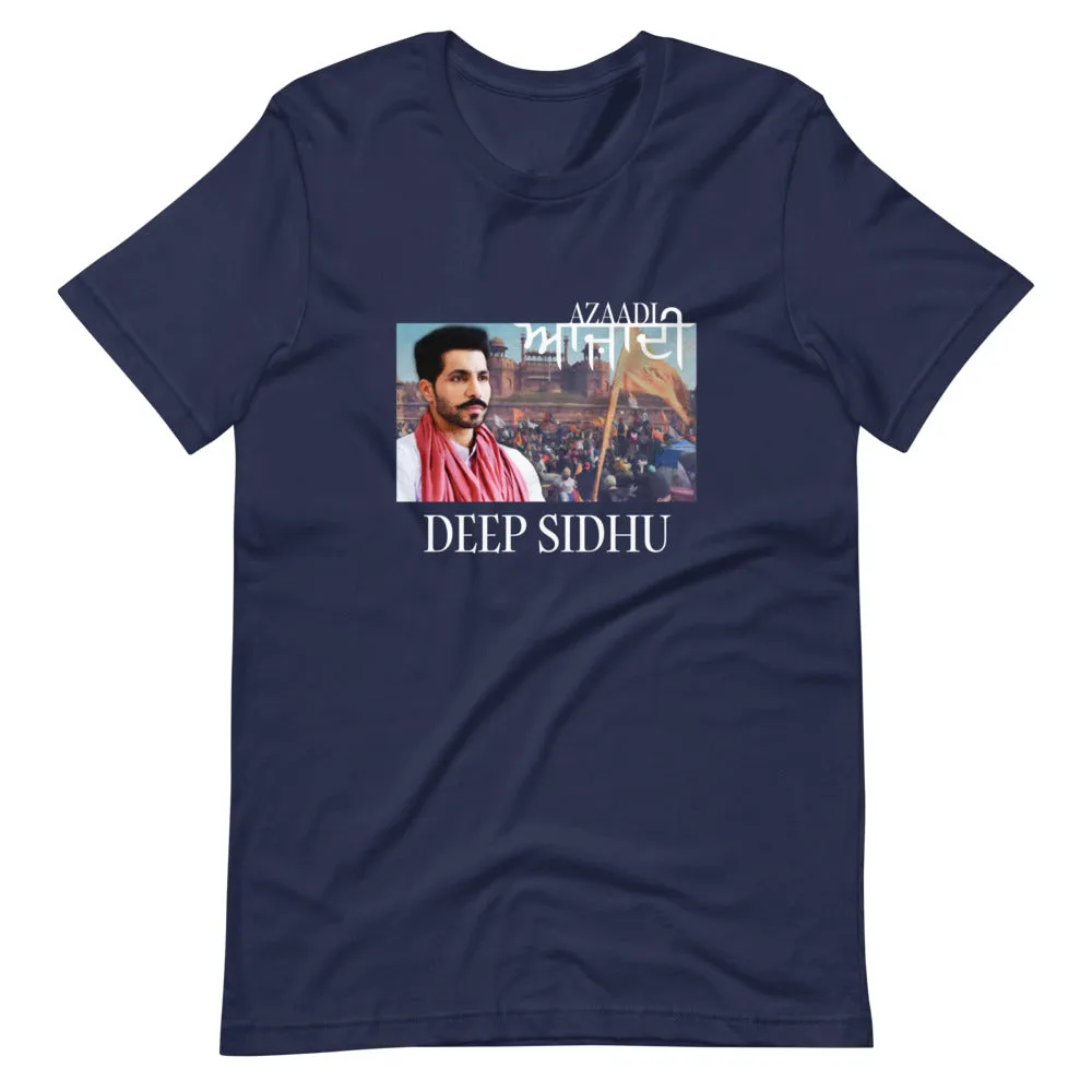 Azaadi english - Deep Sidhu - T-Shirt