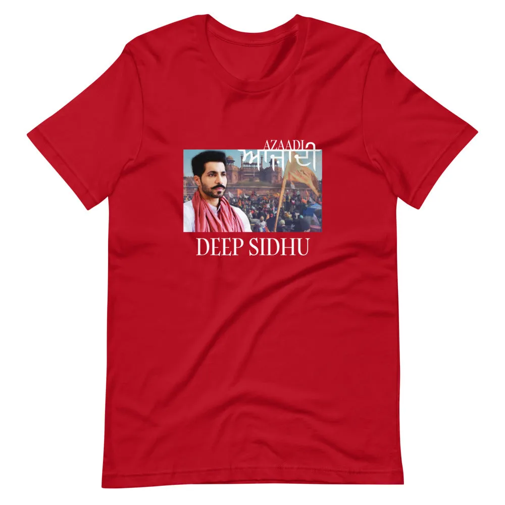 Azaadi english - Deep Sidhu - T-Shirt