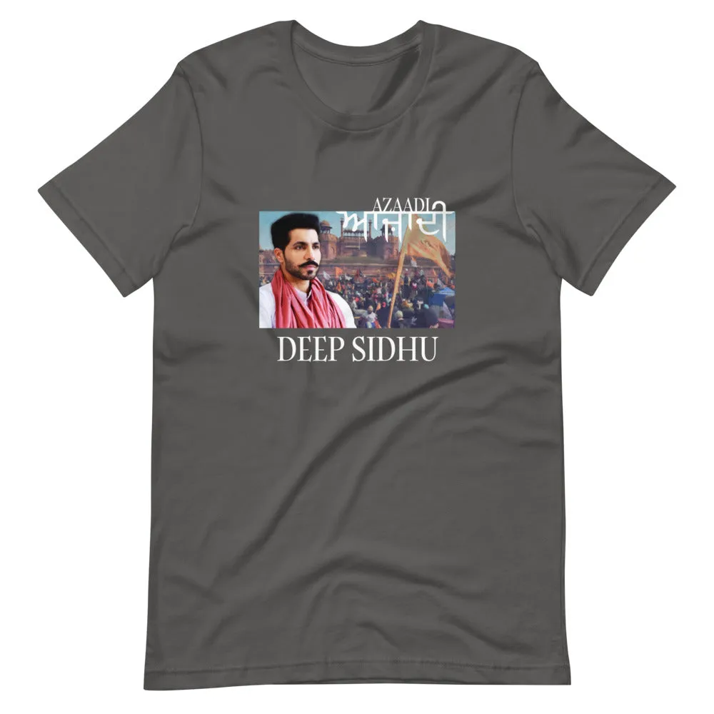Azaadi english - Deep Sidhu - T-Shirt