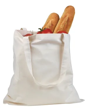 BAGedge 6 oz. Canvas Grocery Tote Bag | Natural