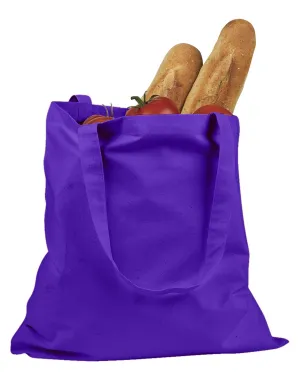 BAGedge 6 oz. Canvas Grocery Tote Bag | Purple