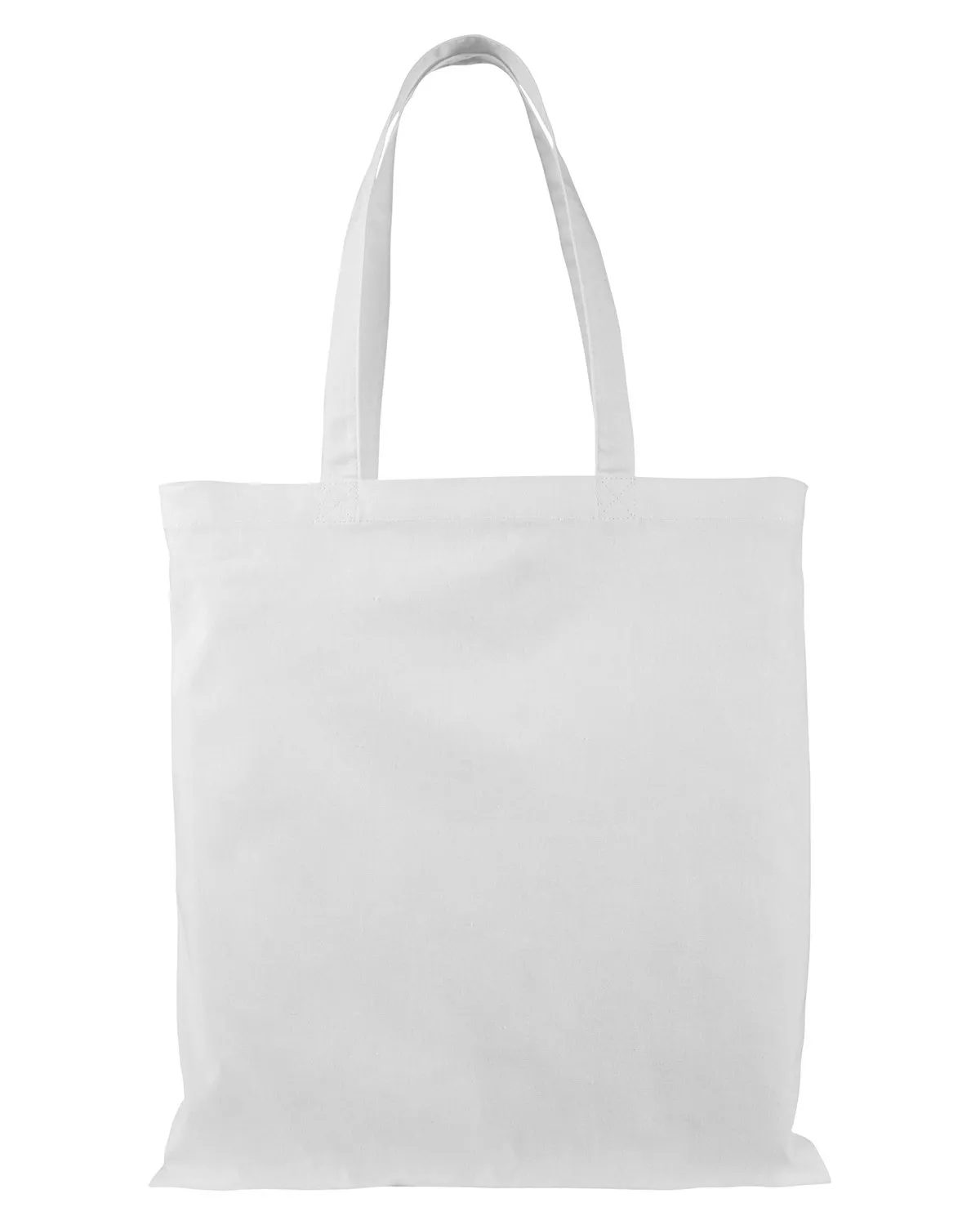 BAGedge 6 oz. Canvas Grocery Tote Bag | White