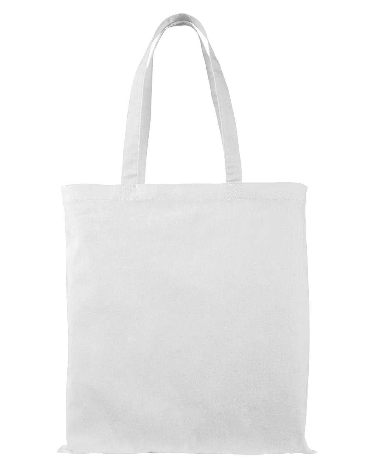 BAGedge 6 oz. Canvas Grocery Tote Bag | White