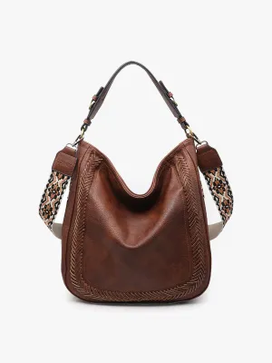 Baliey Hobo/Crossbody w/ Guitar Strap