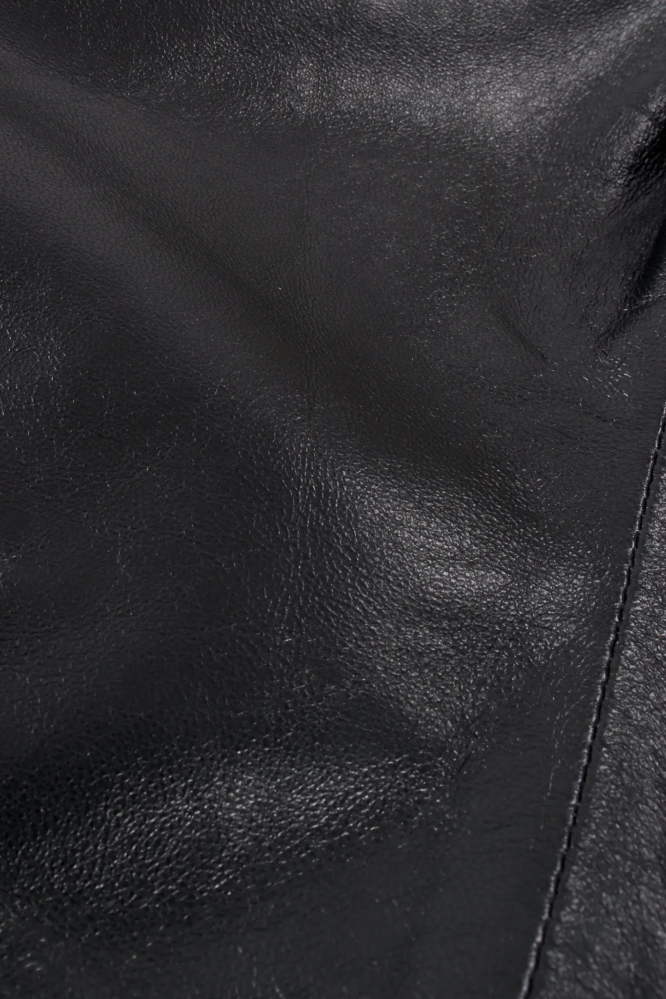 Balloon Sleeve Leather Bustier